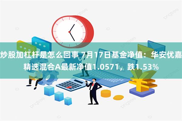 炒股加杠杆是怎么回事 7月17日基金净值：华安优嘉精选混合A最新净值1.0571，跌1.53%