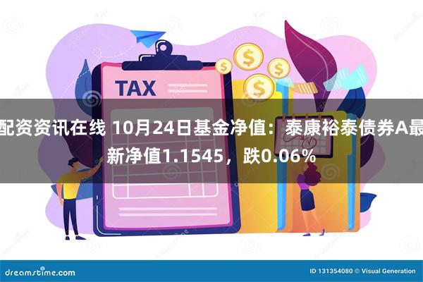 配资资讯在线 10月24日基金净值：泰康裕泰债券A最新净值1