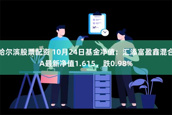 哈尔滨股票配资 10月24日基金净值：汇添富盈鑫混合A最新净